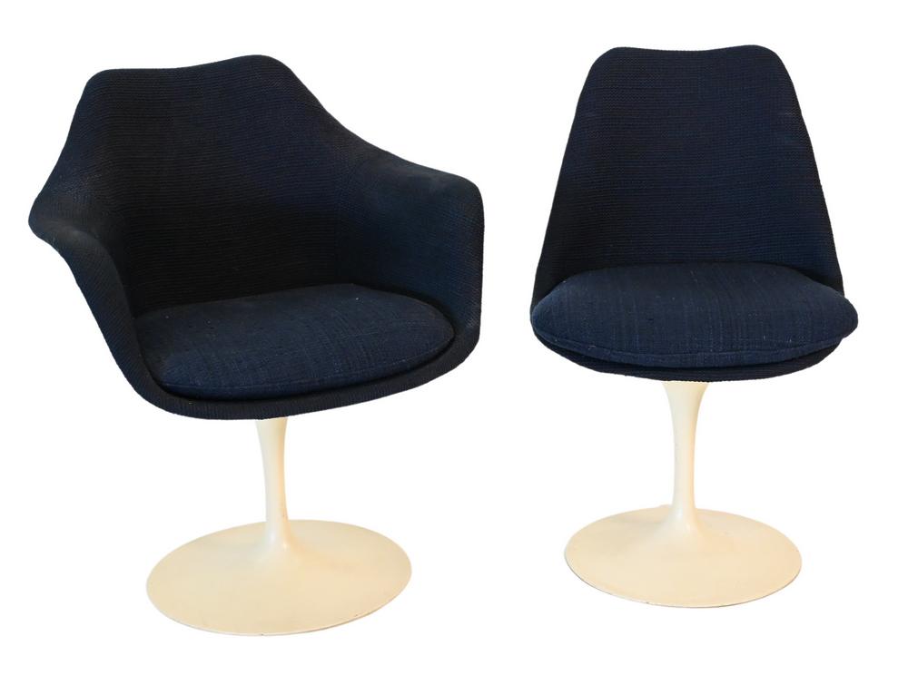 Set of Eight Knoll Saarinen Upholstered Chairs, to (1 of 4)
