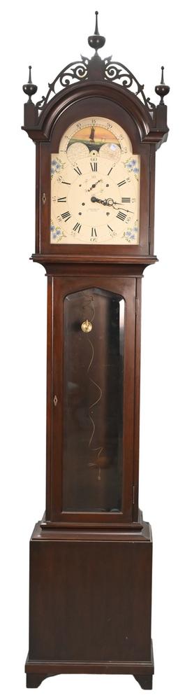 Mahogany E. Howard and Company Boston Tall Case Clock, (1 of 4)