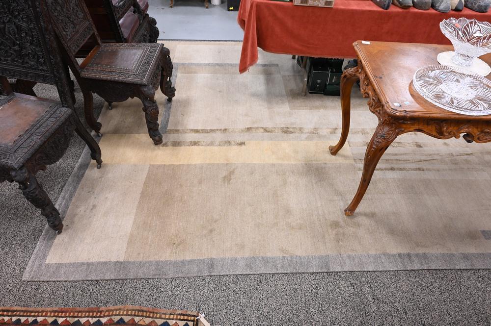 Contemporary Room Sized Carpets, 8' x 12', having seal (1 of 4)