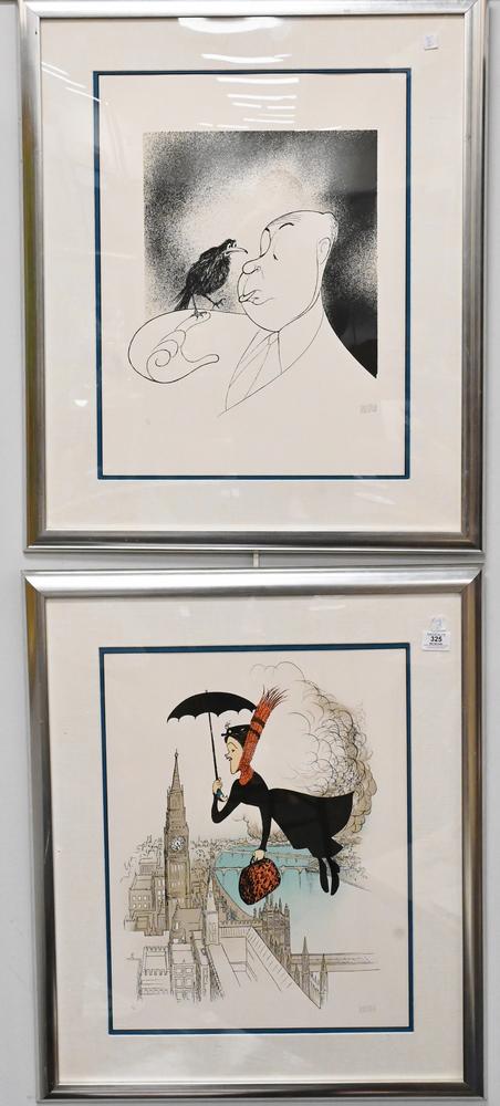 Two Al Hirschfeld Lithographs, to include Mary Poppins (1 of 7)