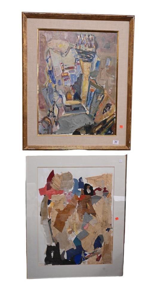 Three Piece Framed Group, to include a collage, (1 of 5)