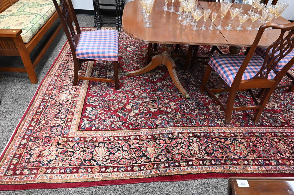 Sarouk Oriental Carpet, 11' 10" x 8' 9". (1 of 5)