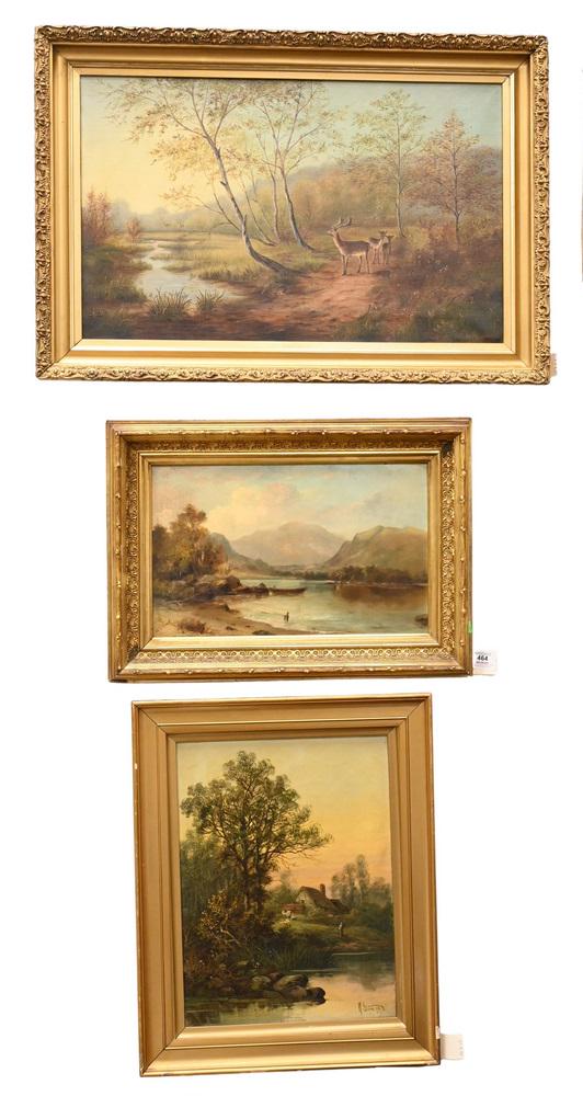 Three Piece Lot of Framed Pieces, to include W. Stone (1 of 6)