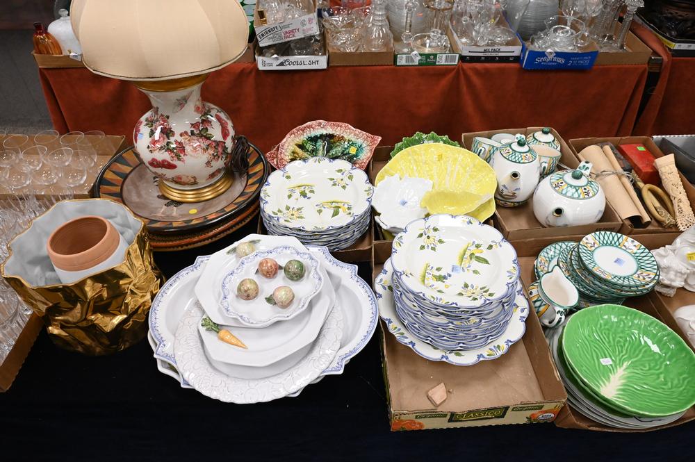 Large Group of Assorted Porcelain and Ceramic, Segries (1 of 5)