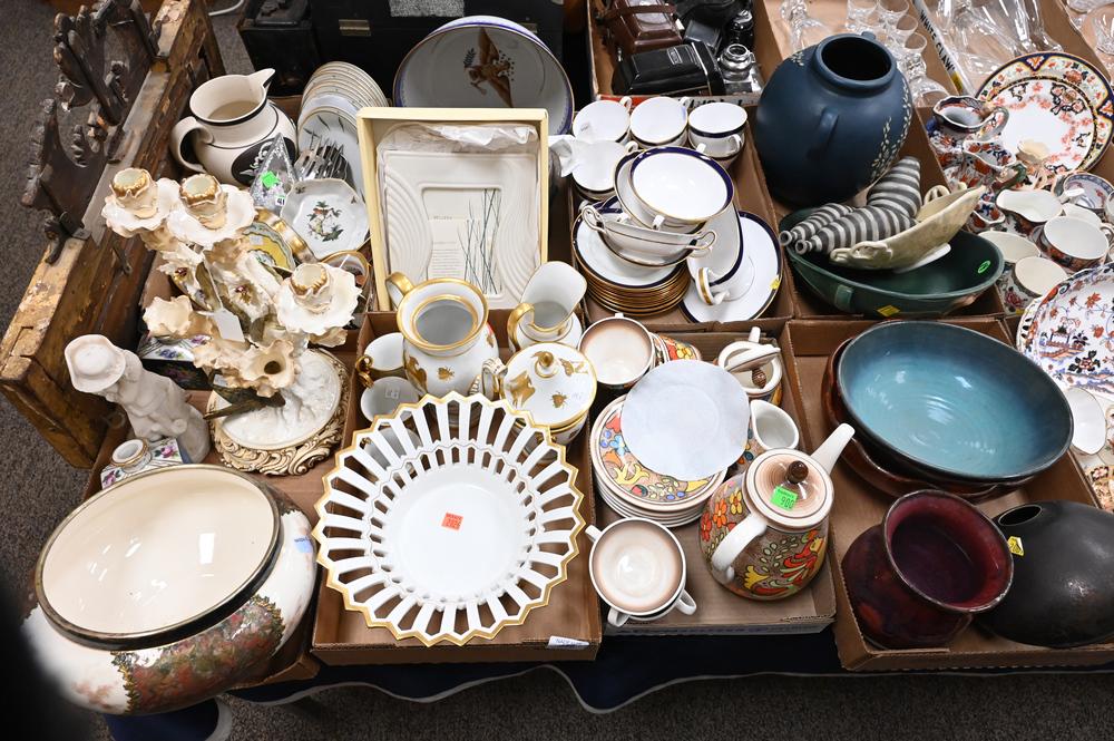 Eight Tray Lots of Assorted Porcelain and Ceramic (1 of 7)