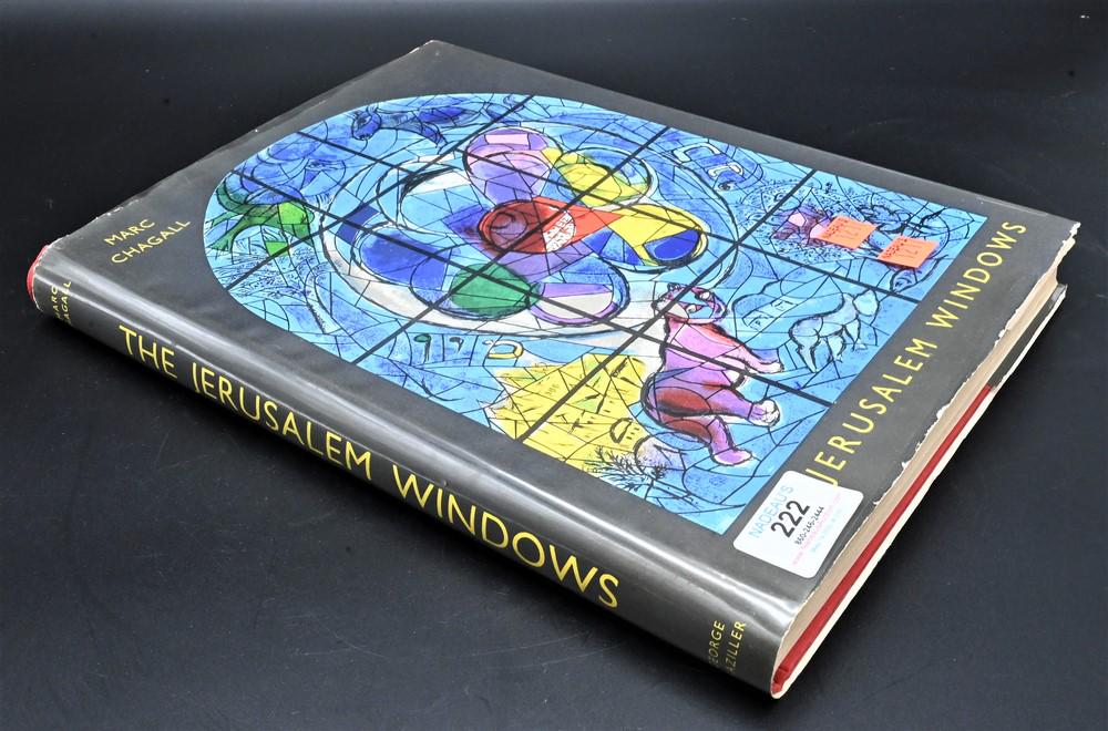 Marc Chagall, The Jerusalem Windows, to include two original lithographs, "Test", and "Note" by Jean (1 of 6)