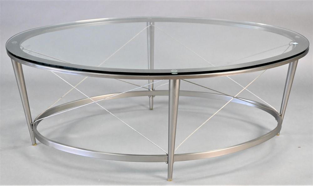 Two Piece Lot, to include large contemporary planter, having painted fruit exterior, height 27 (1 of 5)