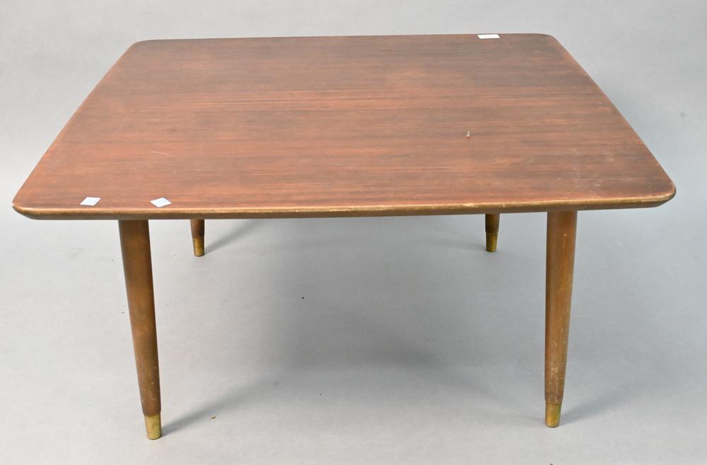 Danish Teak Coffee Table, designed by George Tanier Selection, (in need of a cleaning, glueing and (1 of 3)