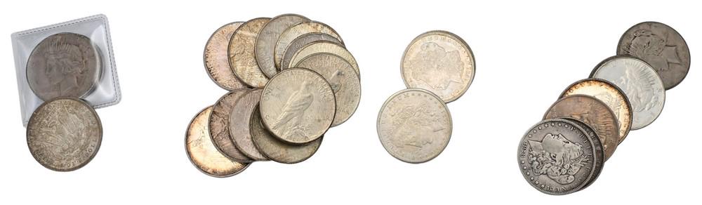 25 Silver Dollars. (1 of 4)