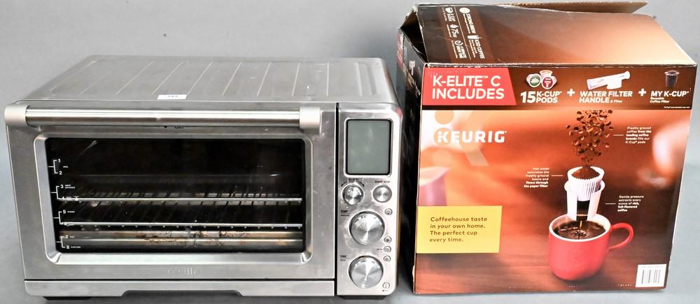 Breville Smart Oven Air fryer, new in box, along with a Keurig coffee maker. (1 of 4)