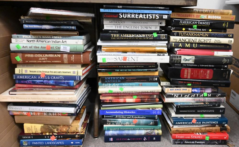 Lot of Books, topics include Pre-Columbian art, John Singer Sargent, impressionism, etc. (1 of 4)