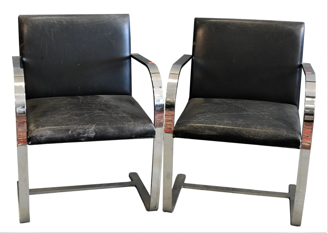 Pair of Knoll Armchairs (1 of 4)