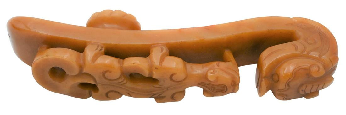 Large Agate Dragon Belt Hook (1 of 8)