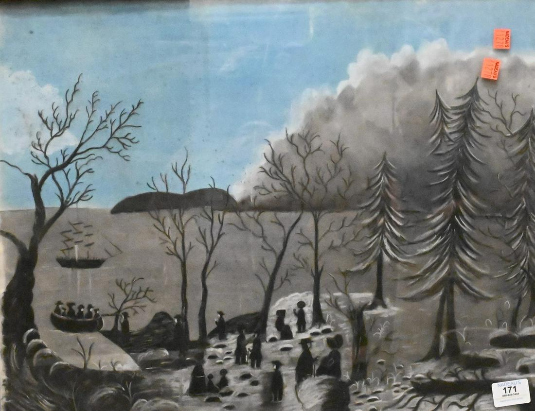 Primitive Sandpaper Painting (1 of 5)