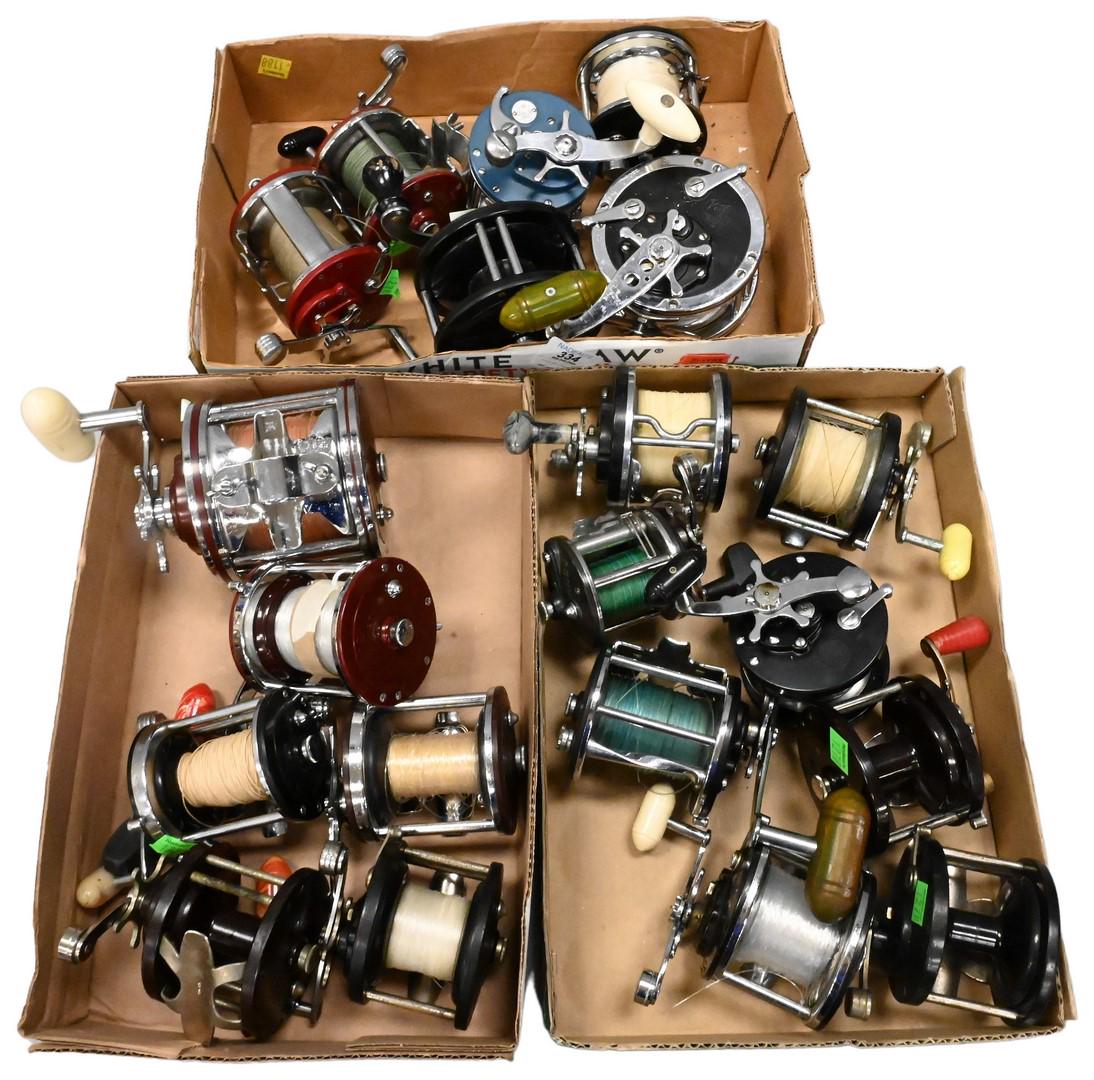 Lot of Approximately 20 Penn Fishing Reels (1 of 4)