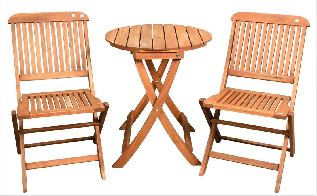 Teak Small Round Table (1 of 5)