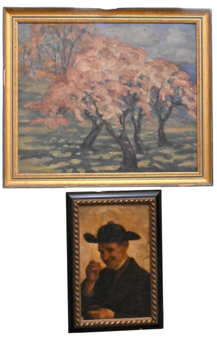 Four Framed Paintings (1 of 6)