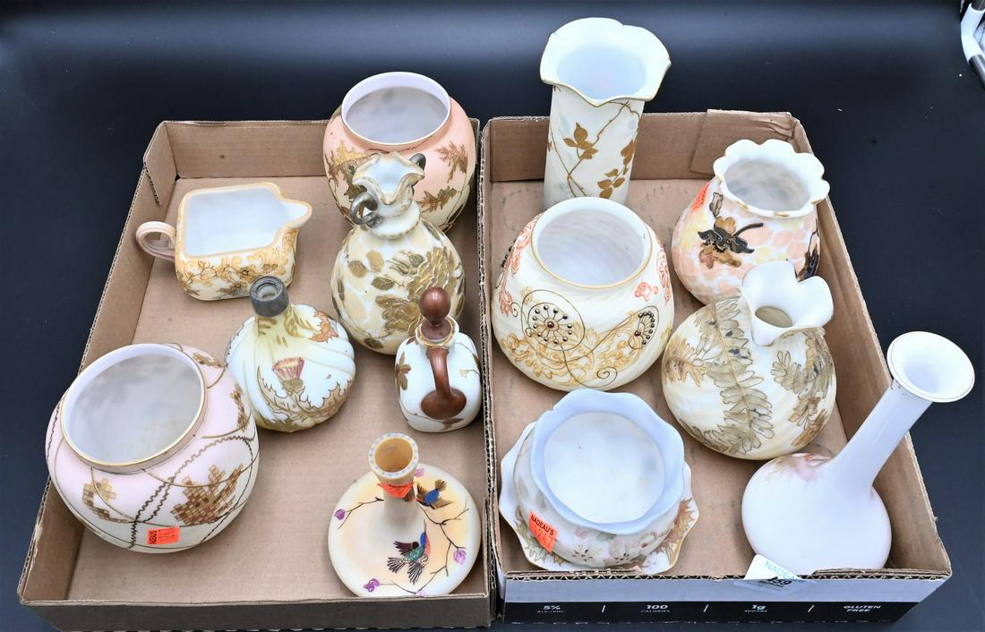 Two Tray Lots of Mt. Washington Glass (1 of 5)