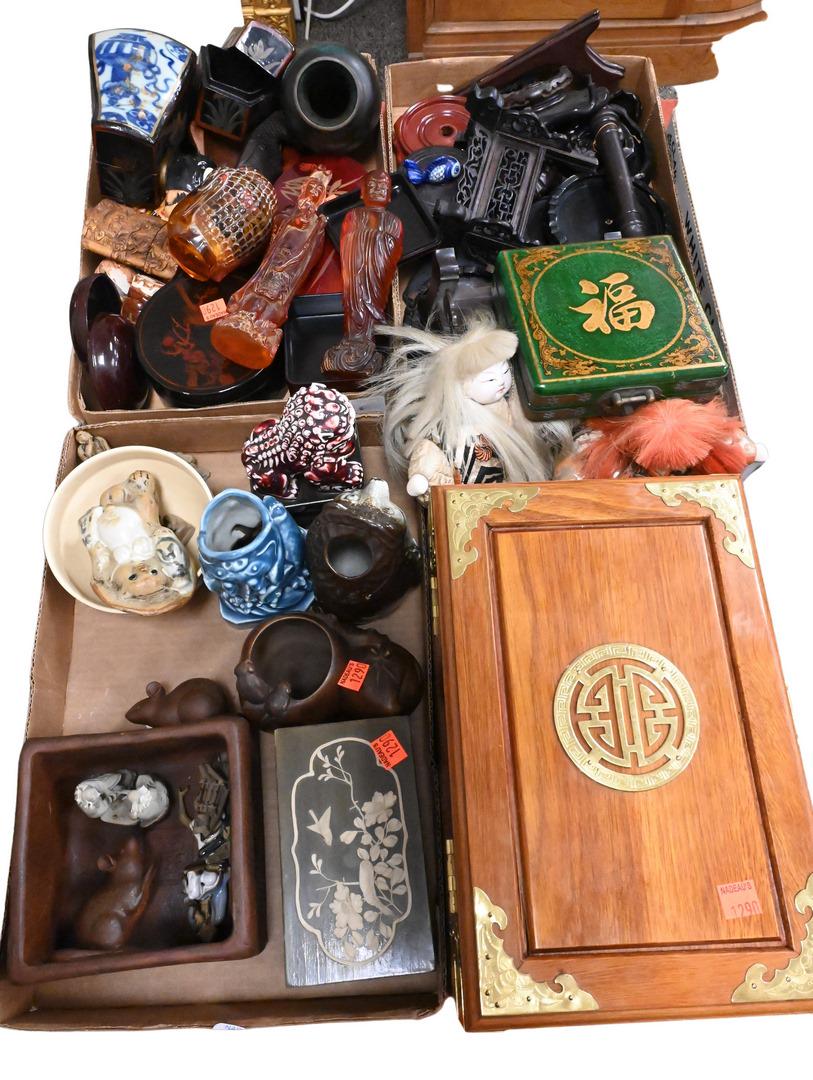 Five Tray Lots of Asian Items (1 of 6)