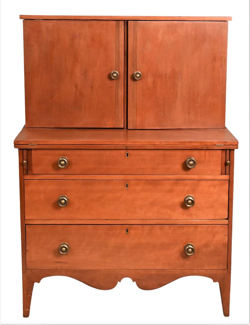 Federal Cherry Clerks Desk (1 of 5)