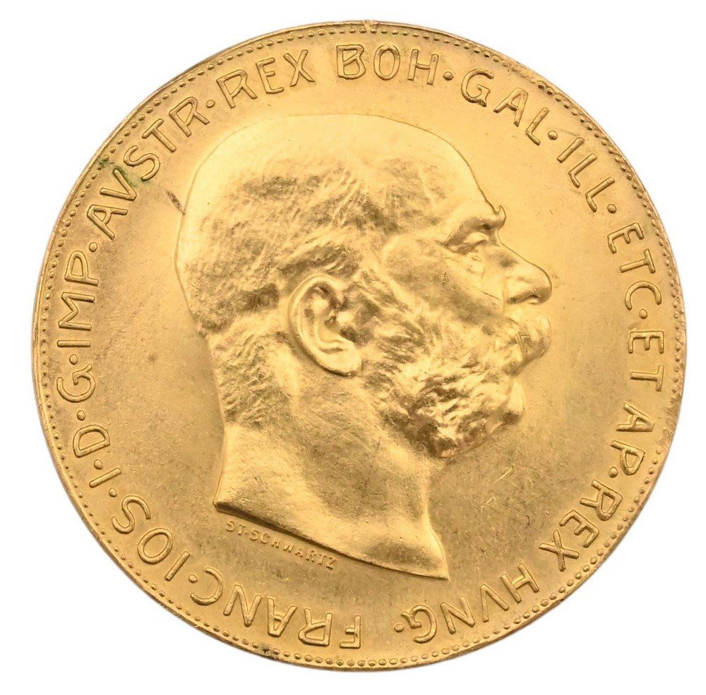 1915 100 Corona Austrian Gold Coin (1 of 2)
