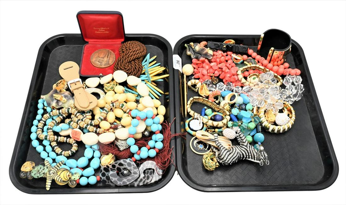 Two Tray Lots of Costume Jewelry (1 of 6)