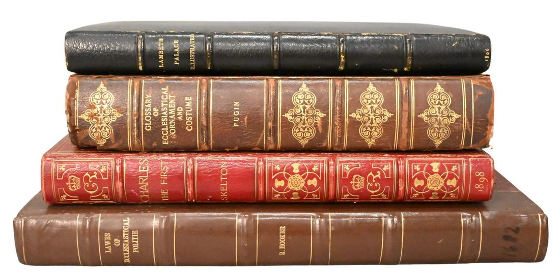 Four Leatherbound Books (1 of 6)