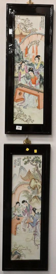 Set of Four Chinese Porcelain Plaques (1 of 9)