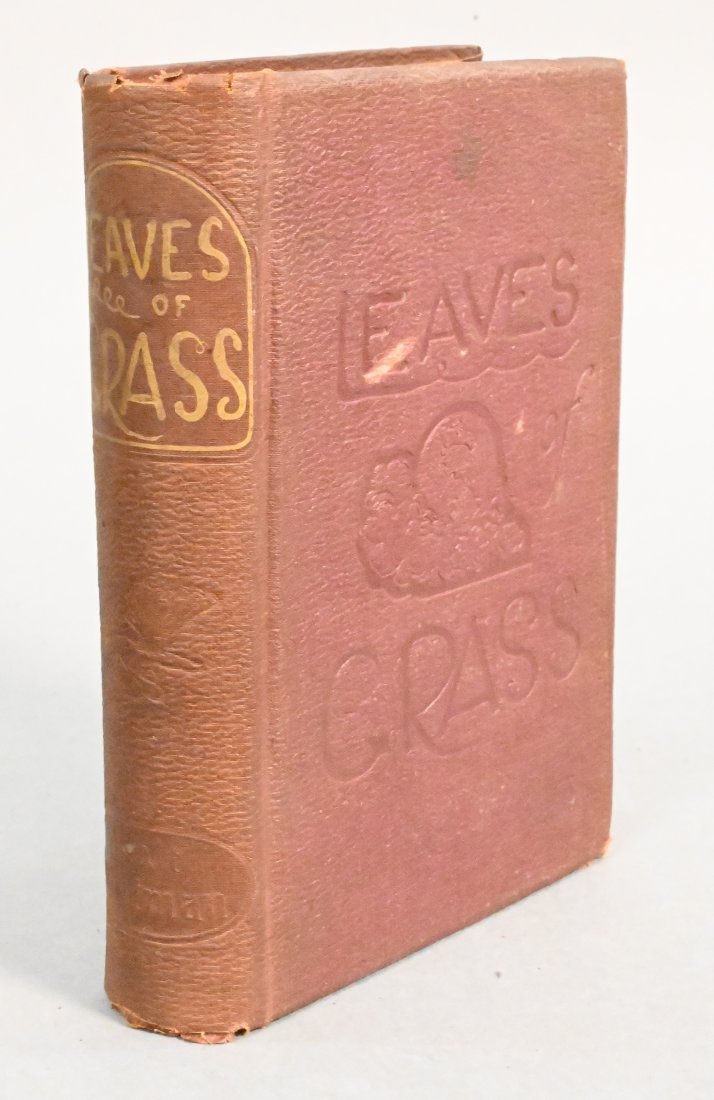 Third Edition of Walt Whitman's "Leaves of Grass" (1 of 5)