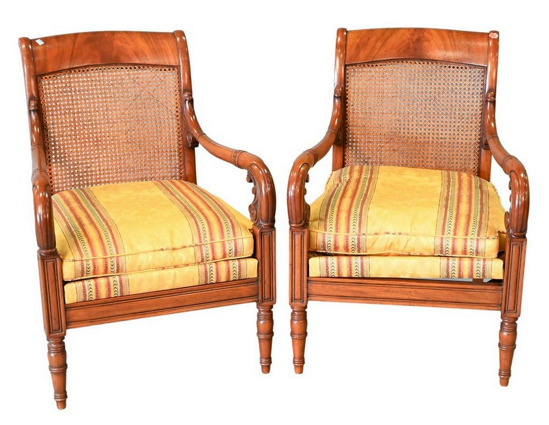 Pair of French Style Armchairs (1 of 4)