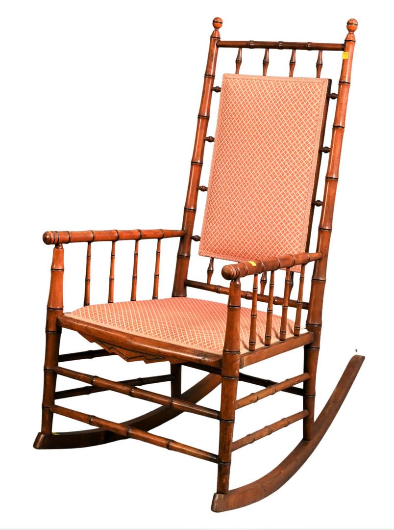Faux Bamboo Rocker (1 of 4)