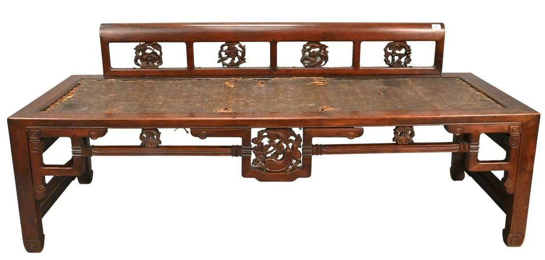 Chinese Hardwood Bench (1 of 5)