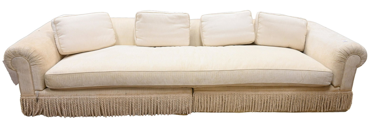 Custom Upholstered Two Part Sofa (1 of 5)