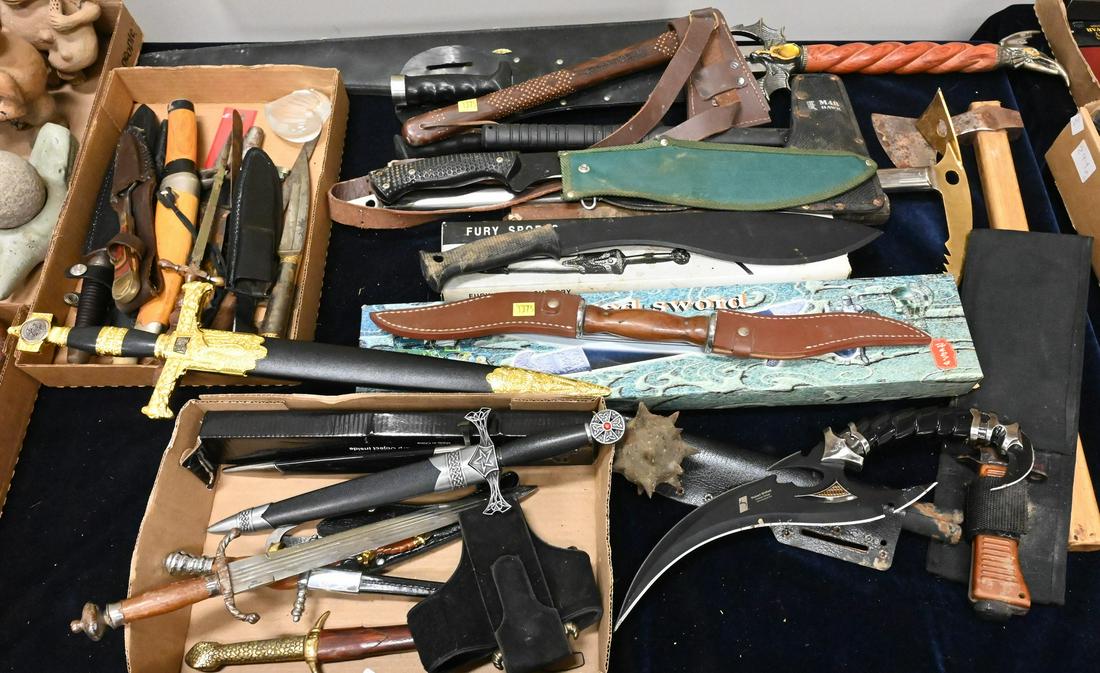 Large Group of Knives (1 of 5)