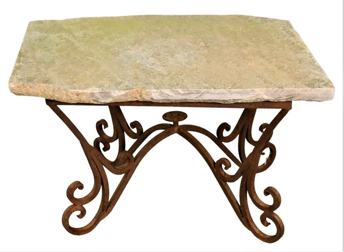 Slab Top Coffee Table (1 of 3)