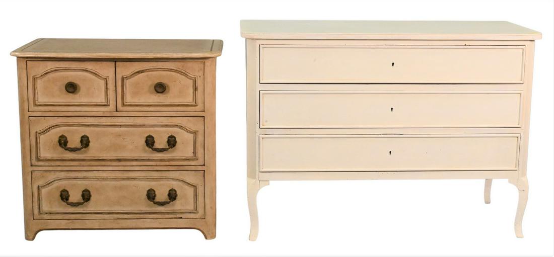 Two French Painted Chests (1 of 4)