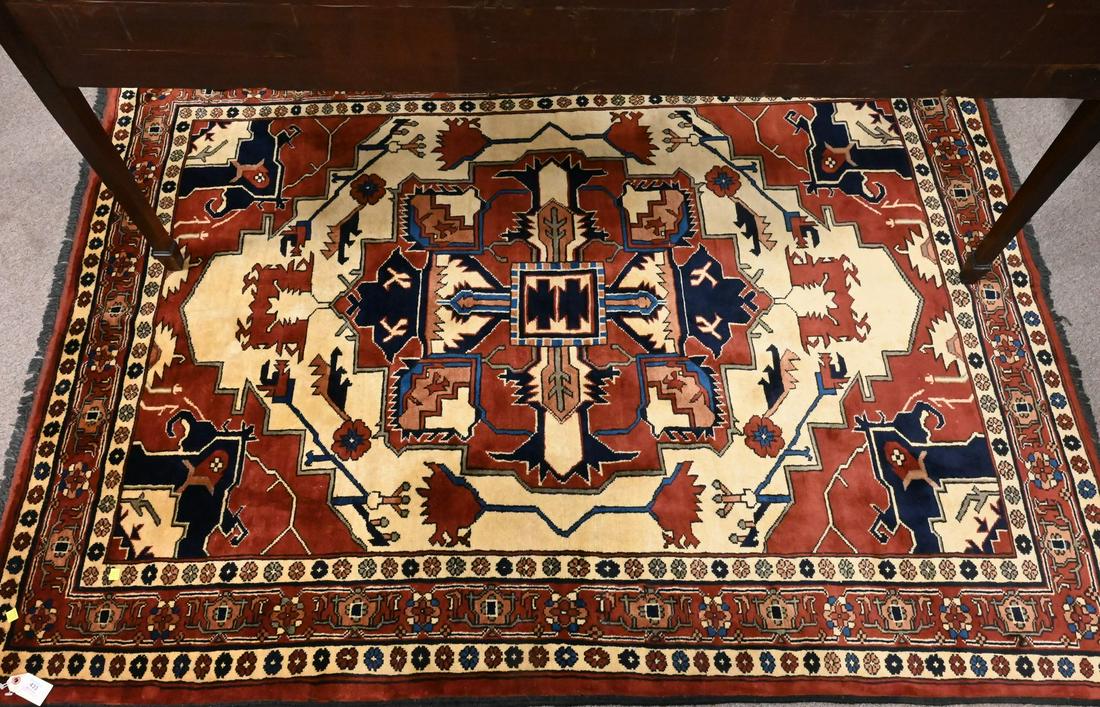 Caucasian Style Throw Rug (1 of 6)