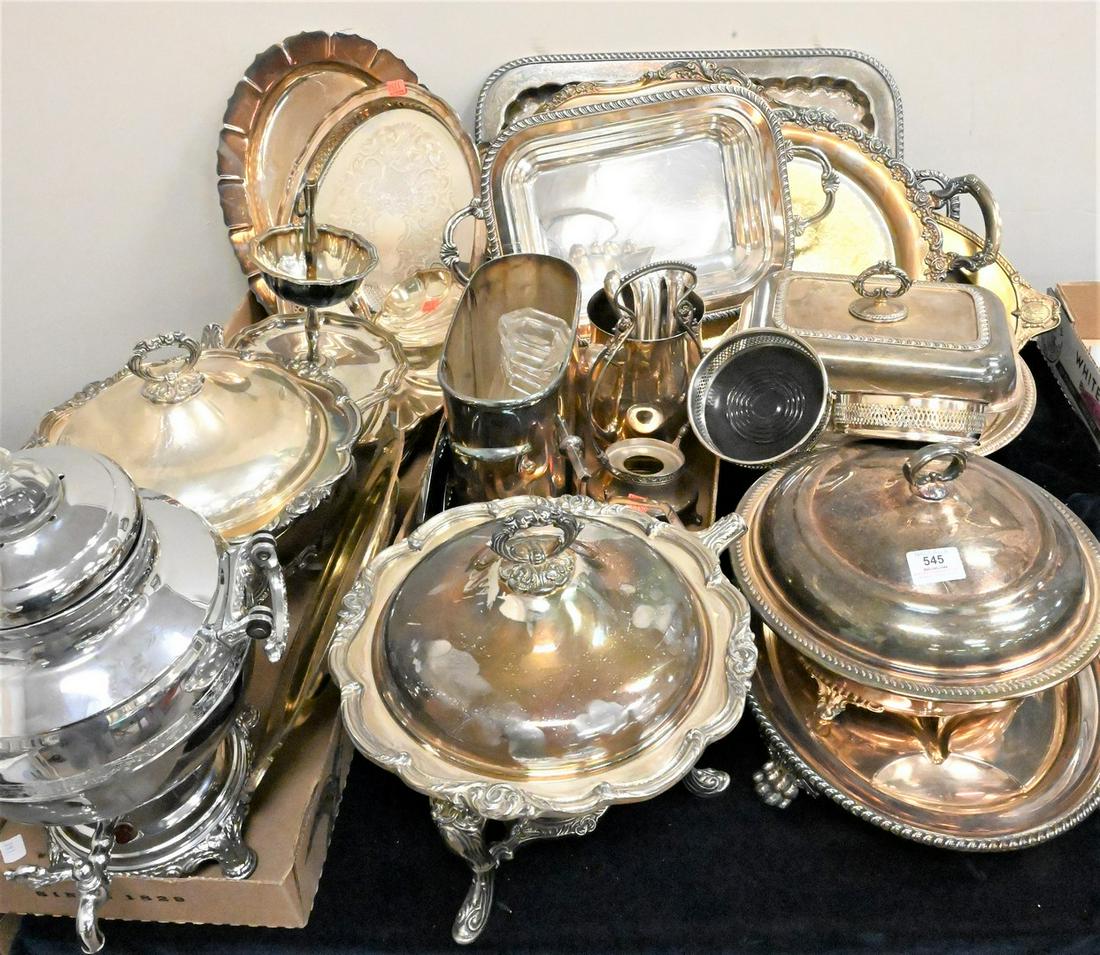 Large Group of Silverplate (1 of 5)