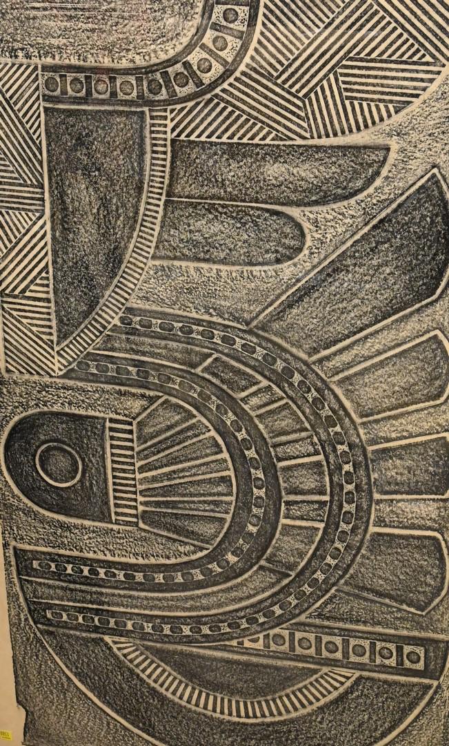 Three Large Framed Pieces (1 of 6)