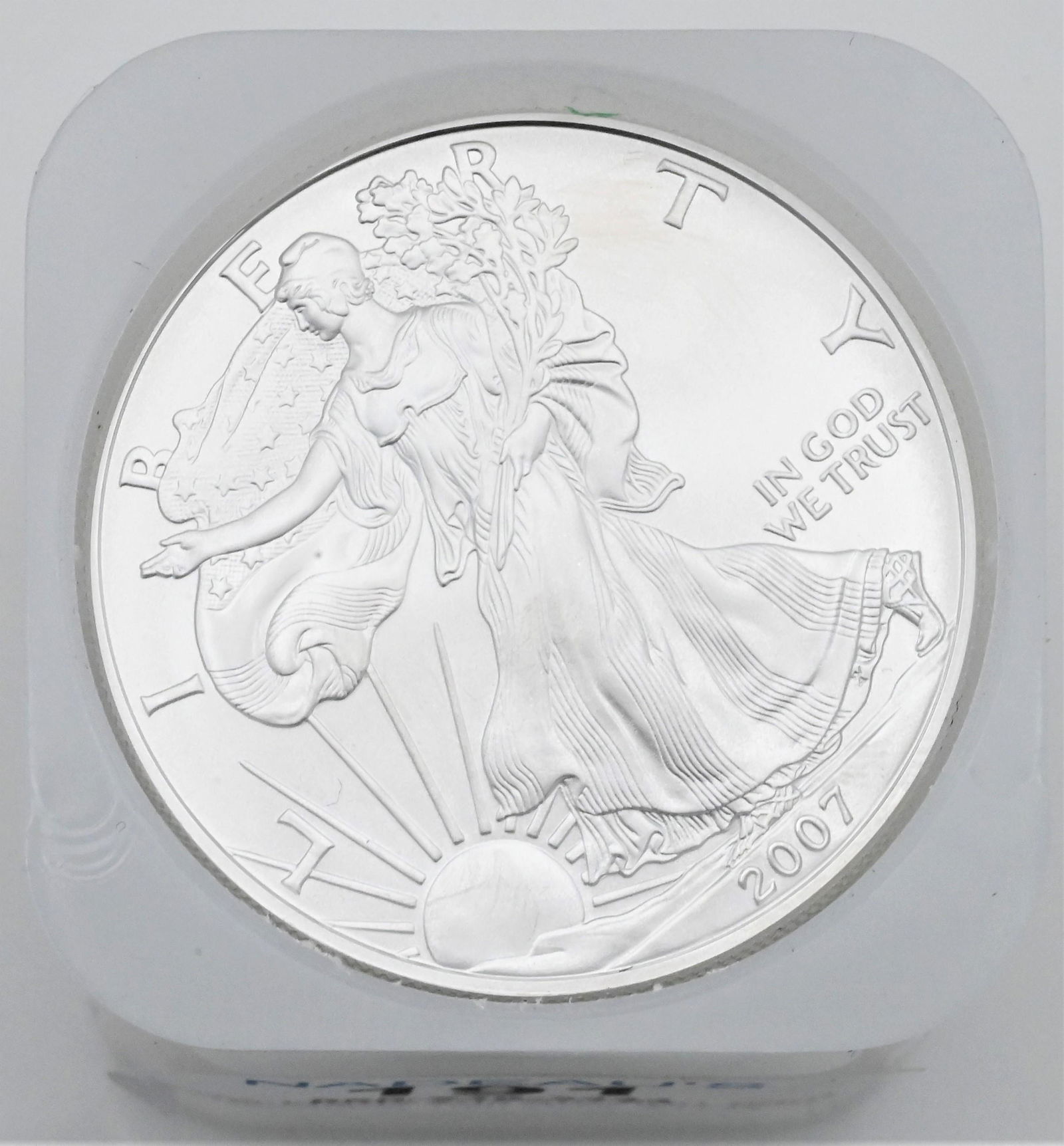 Roll of 20-2007 1 oz Silver American Eagle Dollar Coins BU (1 of 1)