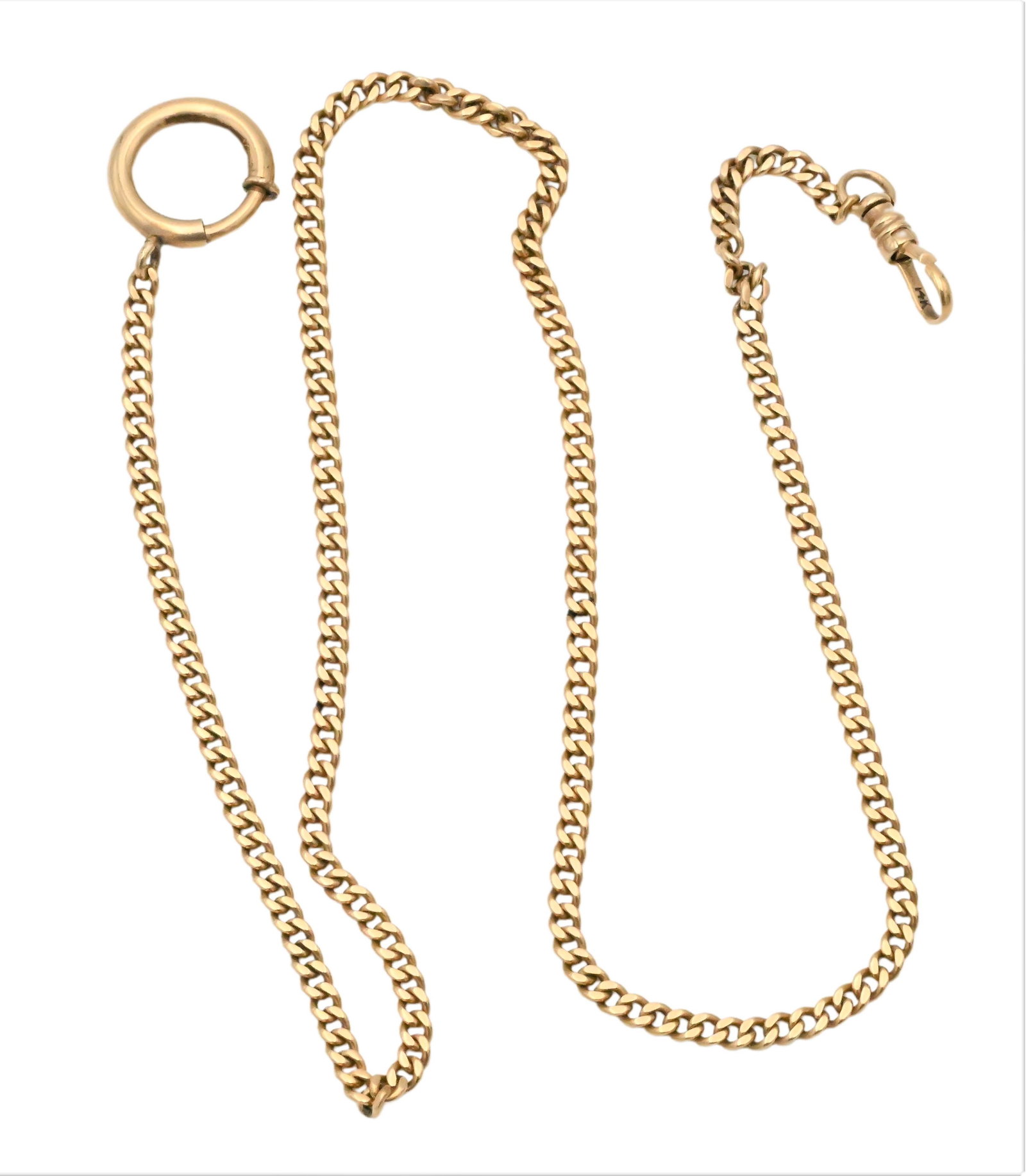 14 Karat Yellow Gold Watch Chain (1 of 4)