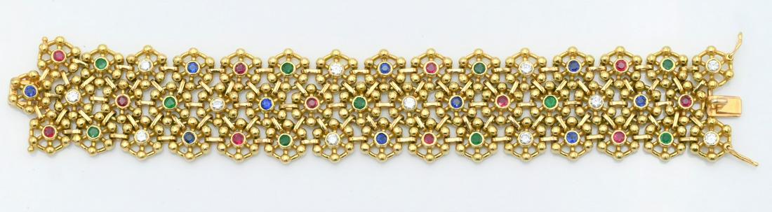 18 Karat Yellow Gold Bracelet (1 of 5)