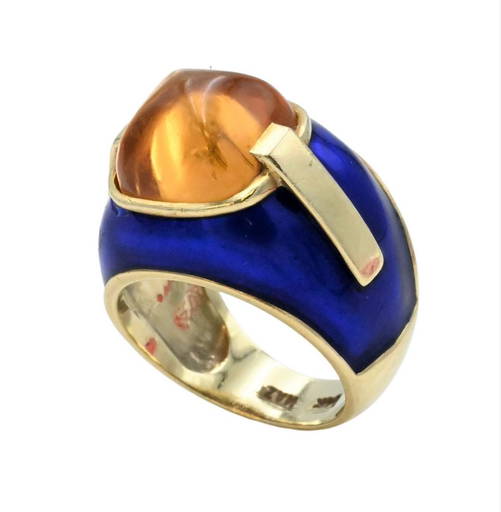 Maz 14 Karat Yellow Gold Ring (0065) on Jan 01, 2023 Nadeau's