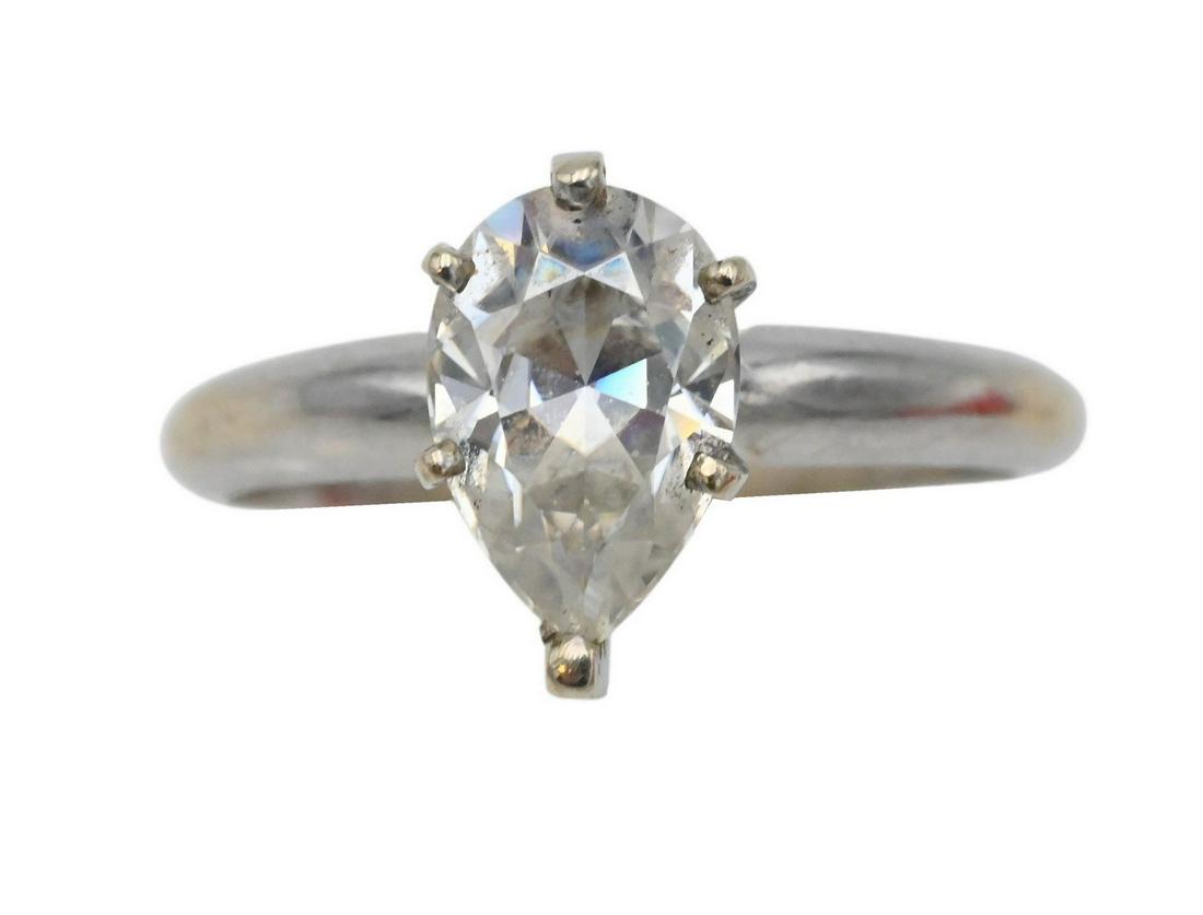 14 Karat White Gold Engagement Ring (1 of 4)