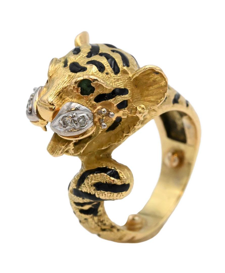 18 Karat Yellow Gold Ring (1 of 5)