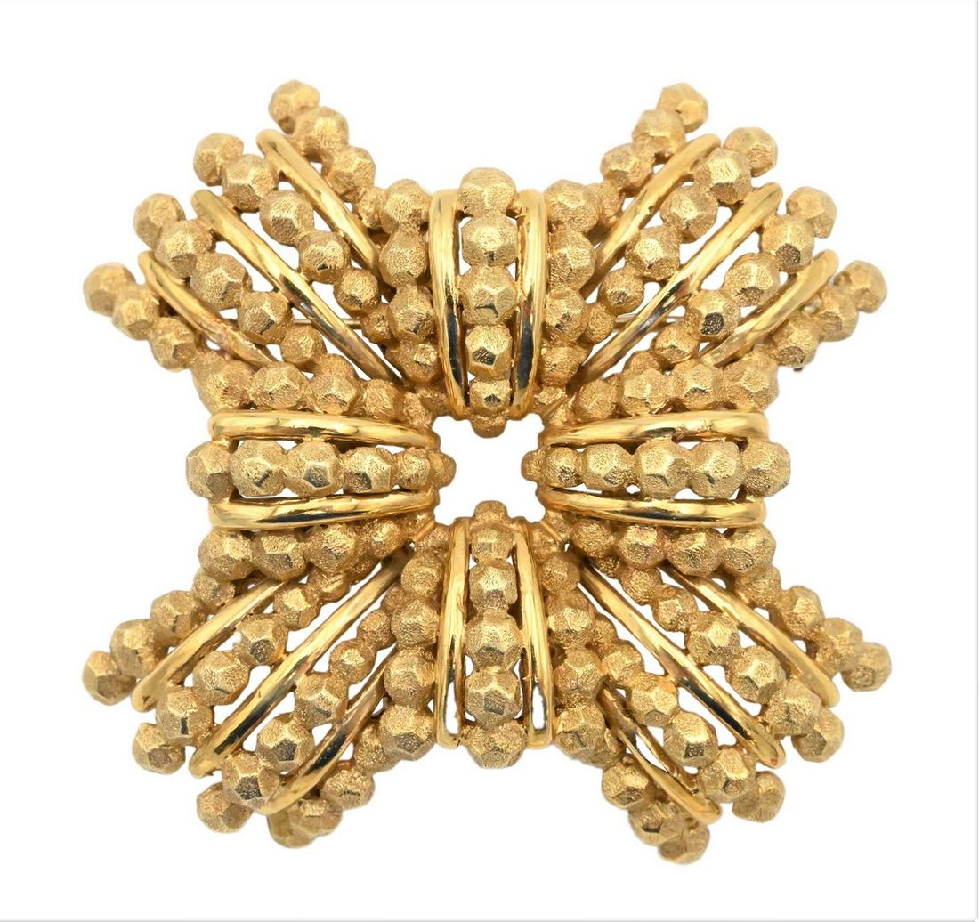 Tiffany & Company 18 Karat Yellow Gold Brooch (1 of 6)