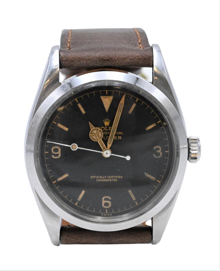 Rolex Explorer 6610 Stainless Steel Wristwatch (1 of 14)