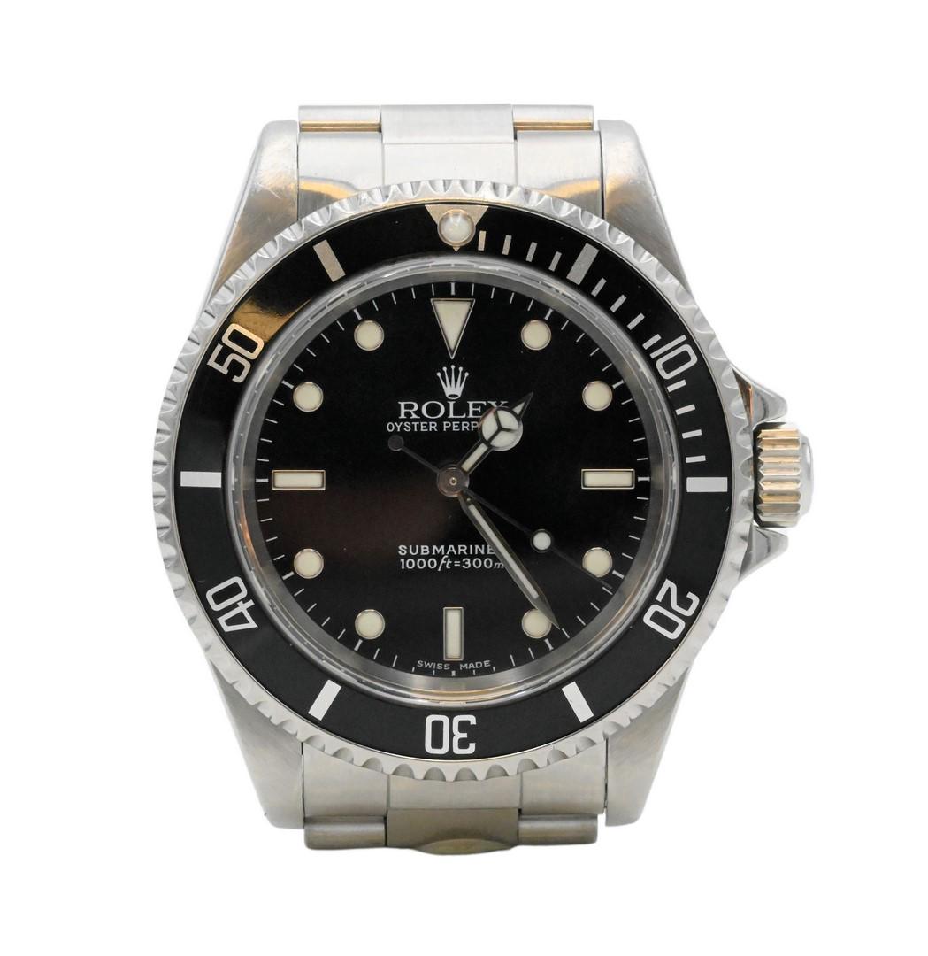 Rolex Submariner Stainless Steel Wristwatch (1 of 5)