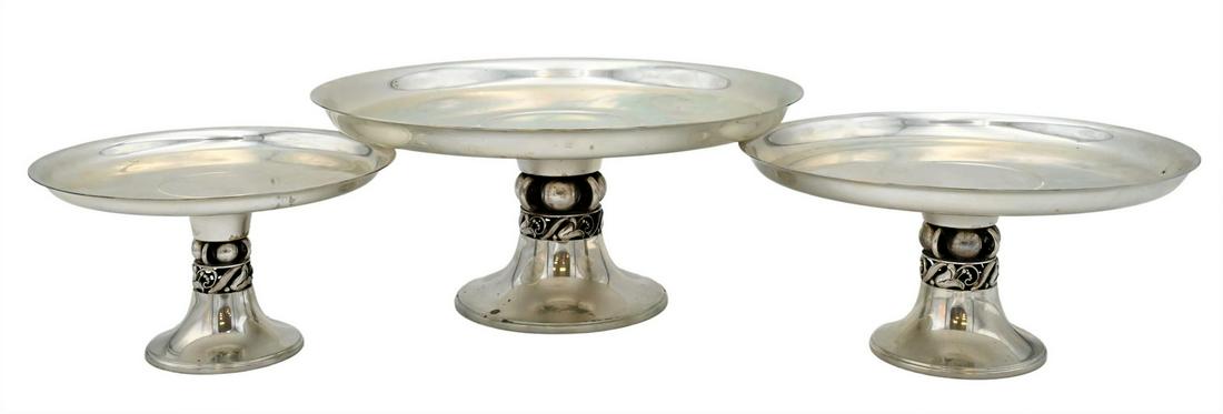 Three Alphonse La Paglia Sterling Silver Tazzas (1 of 4)