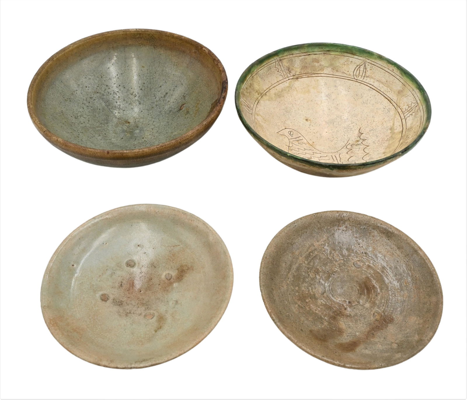 A Group of Four Ancient Persian Ceramics (1 of 5)